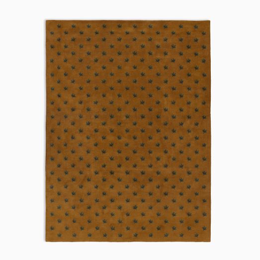 Pierce & Ward Tossed Clover Wool Rug by West Elm