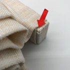 Open Box: Crossweave Cordless Roman Shade (36"W x 64"L) - Natural Canvas