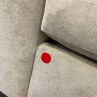 Open Box: Harmony Modular Left-Arm 2 Seater Sofa - Performance Distressed Velvet Sand