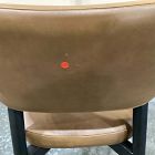 Open Box: Hyde Dining Chair - Saddle Leather Nut, Smoked Oak