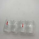 Open Box: Fleck Kira Glass Tumblers, Set of 4, Tall (12oz.) - Clear