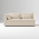 Open Box: Harmony Modular Left-Arm 2 Seater Sofa - Performance Distressed Velvet Sand