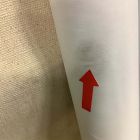 Open Box: Linen Roman Shade With Blackout (44"W x 64"L) - Natural Flax