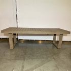 Open Box: Portside Outdoor Dining Table (96") - Driftwood