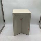Open Box: Zayden Indoor/Outdoor Side Table (12.8"SQ x 19.5"H) - White