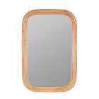 Rattan Rectangle Wall Mirror