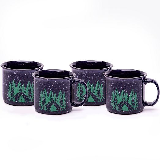 Counter Couture Camping Ceramic Campfire Mug by West Elm