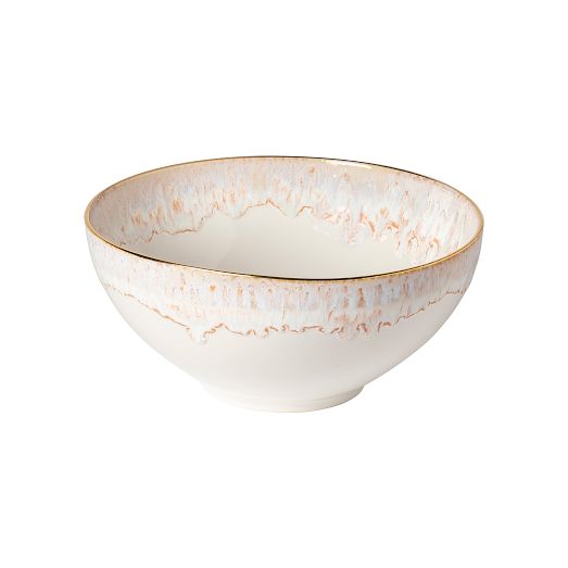 Casafina Taormina Stoneware Gold-Rimmed Serving Bowl by West Elm