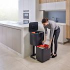 Joseph &amp; Joseph Totem Max Waste &amp; Recycling Bin (16 Gallon)
