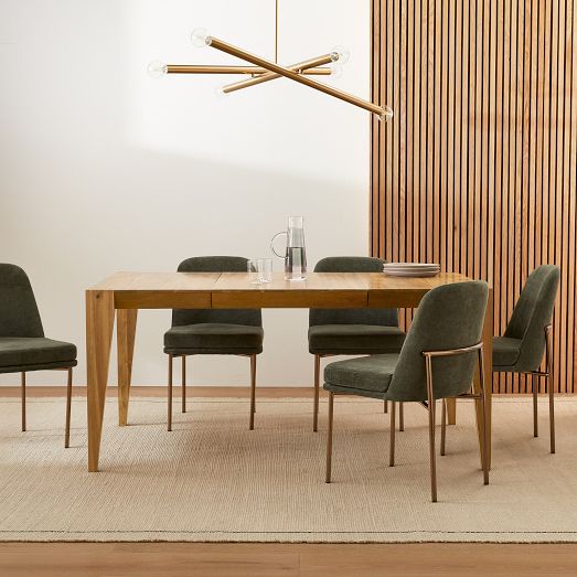 Anderson Solid Wood Extendable Dining Table (40"-90") by West Elm