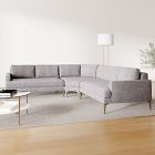 Andes 3-Piece L-Shaped Wedge Sectional (103"&ndash;126")