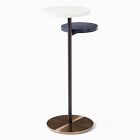 Eclipse Marble Drink Table (13.4")