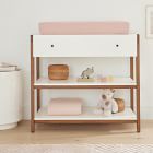 Modern Open Narrow Dresser with Removable Topper (38")