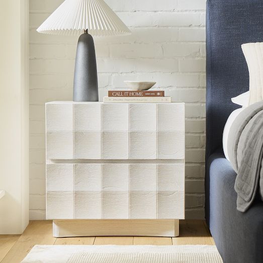 Luisa Carved Nightstand (25") by West Elm