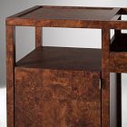 Saige Burl Bar Cart (35")