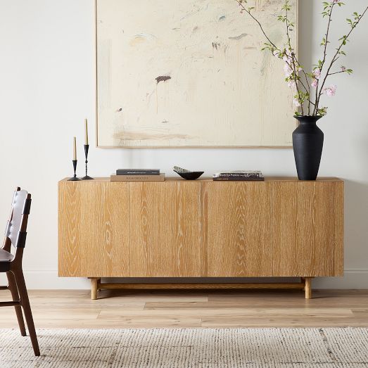 Modern Oak Buffet (72") by West Elm