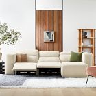 Leo Motion Reclining 3-Piece Reversible Chaise Sectional (125")