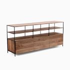 Industrial Solid Wood Modular Media Console (49"&ndash;67")
