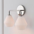 Sculptural 2-Light Geo Sconce (6")