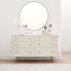 Kids Modernist 6-Drawer Dresser (56") - White