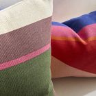 Split Colorblock Indoor/Outdoor Pillow