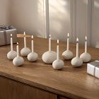 Amata Ceramic Menorah (Set of 9)