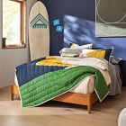 Airy Cotton Voile Geo Quilt &amp; Shams