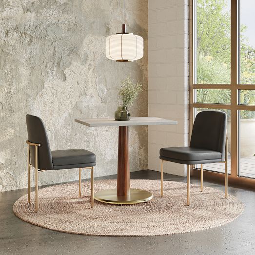 Claire Restaurant Dining Table - Quartz - Rectangle by West Elm