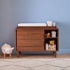 Gemini Open Narrow Dresser with Removable Topper (48")