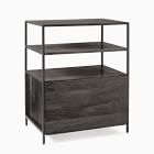 Industrial Solid Wood Modular Storage Console (24.5")