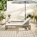 Portside Outdoor Umbrella Holder Side Table (21")