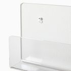 Acrylic Ledge Shelf (24" &ndash; 36")