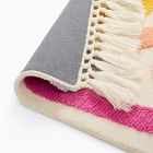 Modern Shapes Shag Rug