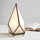 Friend of All Small Tabletop Greta Lamp - White Mint (10")