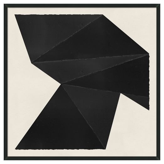 Paper Folding IV Framed Wall Art by West Elm