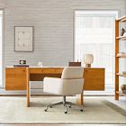 Show Wood Swivel Office Chair