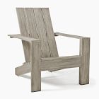 Open Box: Portside Outdoor Adirondack Chair - Weathered Gray