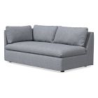 Open Box: Shelter Left Arm Sofa - Performance Yarn Dyed Linen Weave Graphite