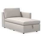 Open Box: Harris Right Arm Storage Chaise - Performance Twill Sand
