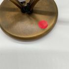 Open Box: Curved Metal Votive Centerpiece, 5 Piece - Brass