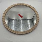 Open Box: Joseph Altuzarra Fluted Round Wall Mirror (26") - Soft Chalk