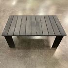 Open Box: Playa Outdoor Coffee Table (41") - Weathered Black