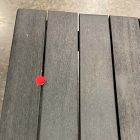 Open Box: Playa Outdoor Coffee Table (41") - Weathered Black