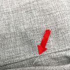 Open Box: Porto Outdoor Swivel Chair Cushion Cover Only - Crosshatch Weave Frost Gray
