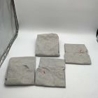 Open Box: Porto Outdoor Swivel Chair Cushion Cover Only - Crosshatch Weave Frost Gray