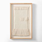 Open Box: Thick Woven Wall Art, Woven I (24" x 39") - Beech