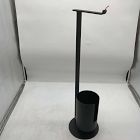 Open Box: Zone Freestanding Toilet Paper Holder and Storage (29.5"H) - Black