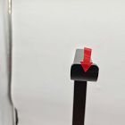 Open Box: Zone Freestanding Toilet Paper Holder and Storage (29.5"H) - Black