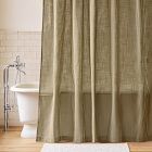 Pierce &amp; Ward Mini Stripe Shower Curtain