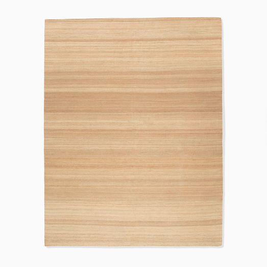 Pierce & Ward Striated Flatweave Jute Rug by West Elm